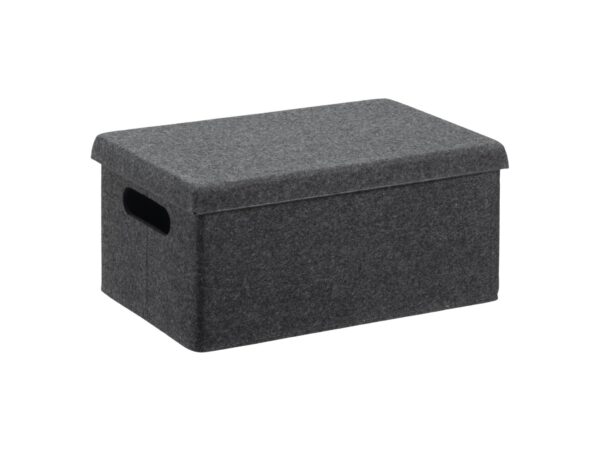 PLAST TEAM PUDEŁKO SKŁADANE VEGA SMALL - ciemny szary