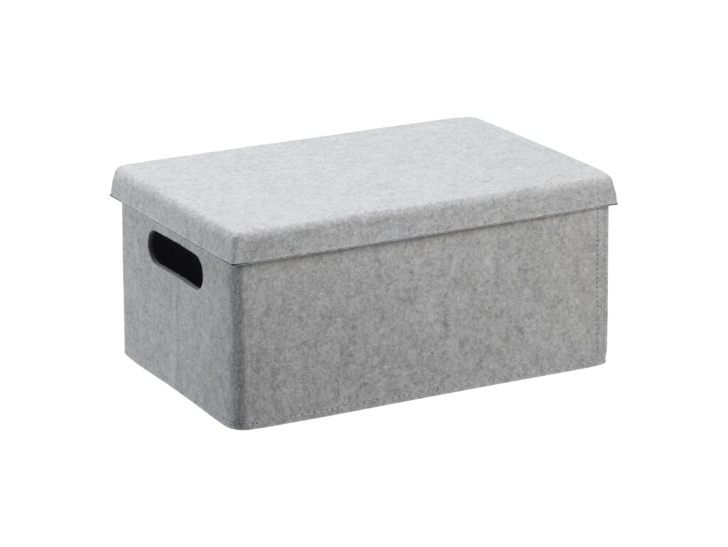 PLAST TEAM PUDEŁKO SKŁADANE VEGA SMALL - jasny szary