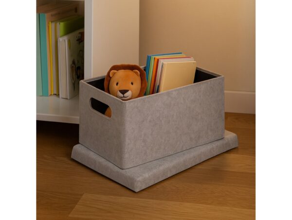 PLAST TEAM PUDEŁKO SKŁADANE VEGA SMALL - jasny szary