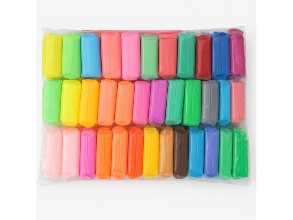 PLASTELINA MAGICZNA PIANKOLINA ZESTAW 36szt