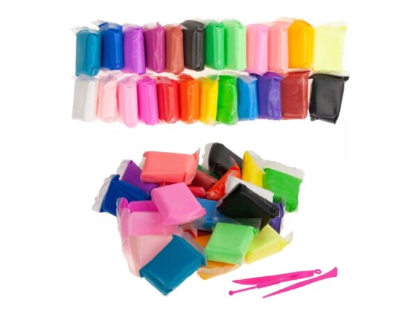 PLASTELINA MAGICZNA PIANKOLINA ZESTAW 96szt