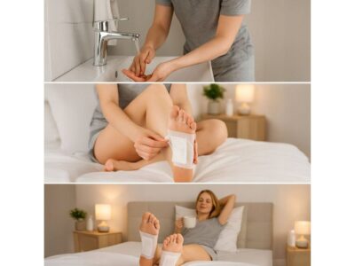 PLASTRY OCZYSZCZAJĄCE TOKSYNY STOPY DETOX KINOKI