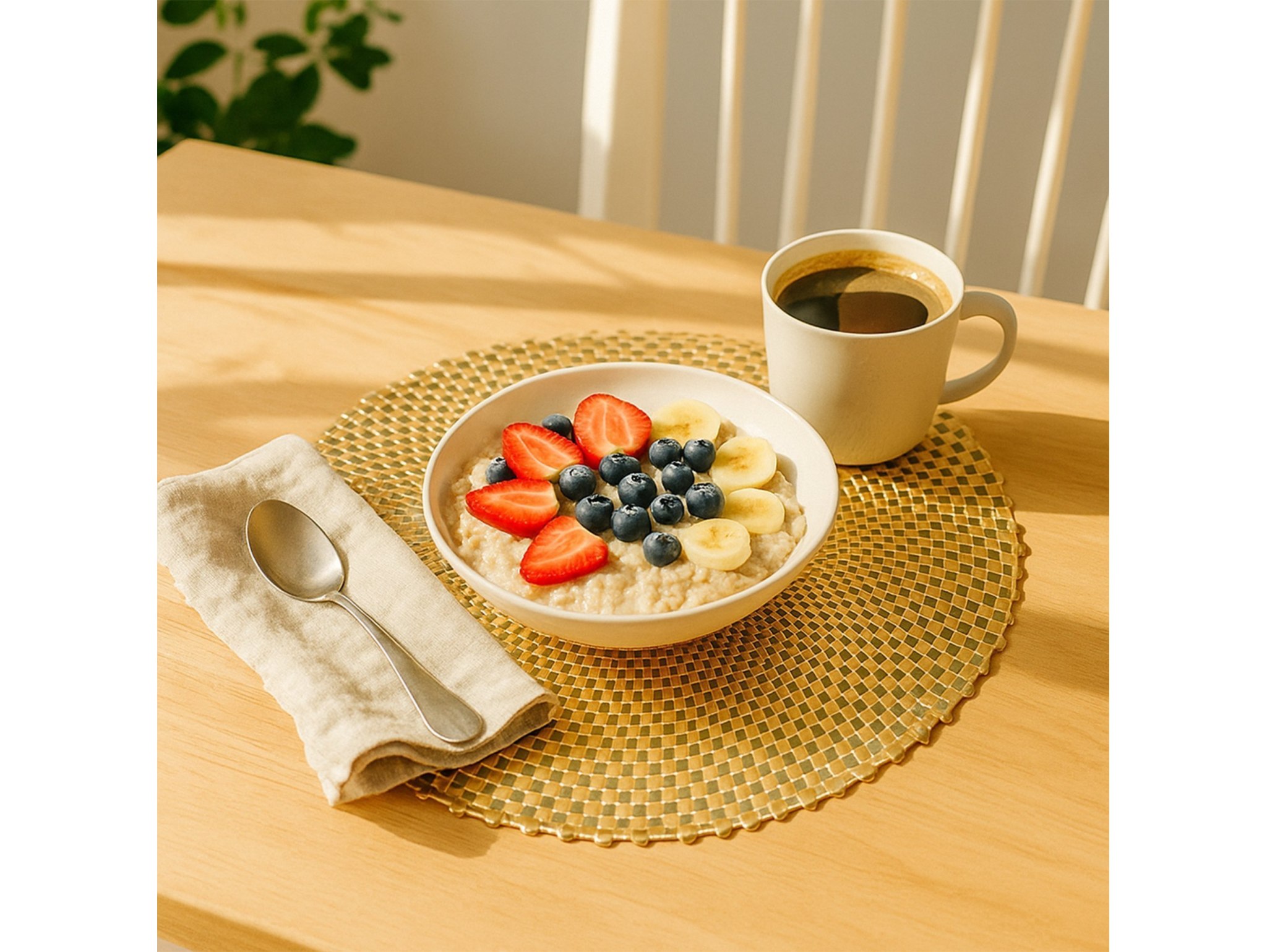 PODKŁADKA NA STÓŁ MATA OKRĄGŁA 38cm - złoty