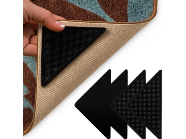 PODKŁADKI ANTYPOŚLIZGOWE POD DYWAN WYKŁADZINA 4szt