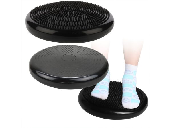 PODUSZKA SENSOMOTORYCZNA DYSK - czarny