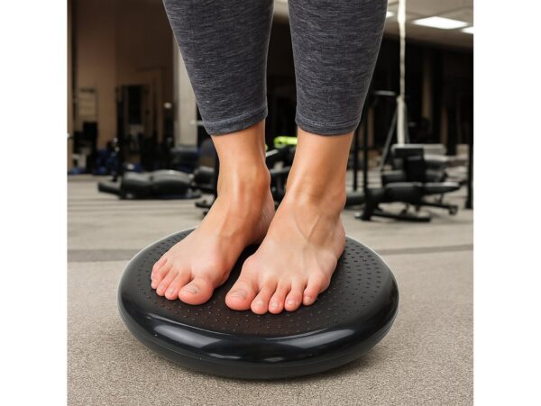 PODUSZKA SENSOMOTORYCZNA DYSK - czarny