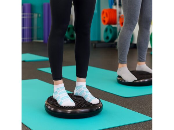 PODUSZKA SENSOMOTORYCZNA DYSK - czarny