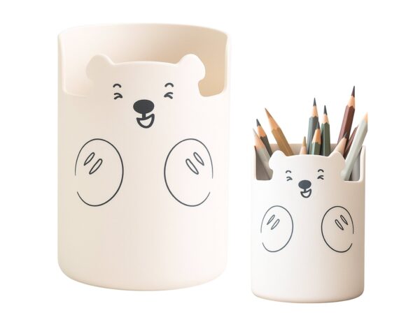 POJEMNIK NA DŁUGOPISY MIŚ 10,5x8,5cm