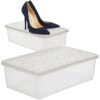 POJEMNIK NA OBUWIE 4L PUDEŁKO POKRYWA ORGANIZER