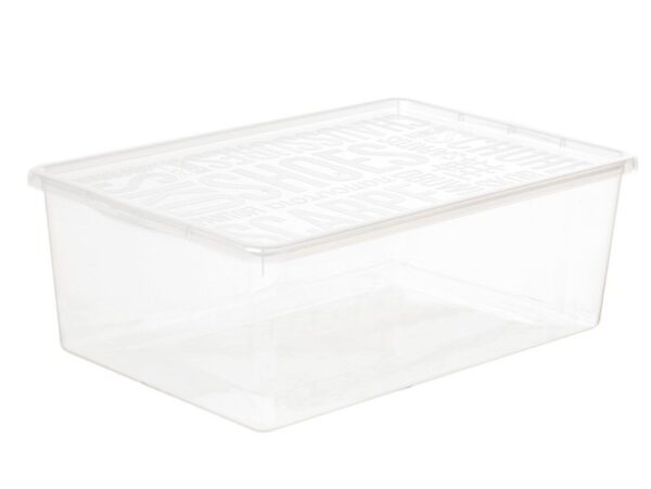 POJEMNIK NA OBUWIE 9,5L PUDEŁKO POKRYWA ORGANIZER