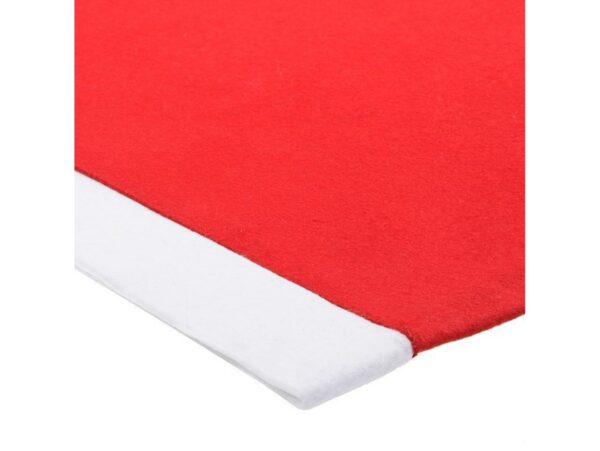 POKROWIEC NA KRZESŁO CZAPKA MIKOŁAJA - czerwony 6SZT