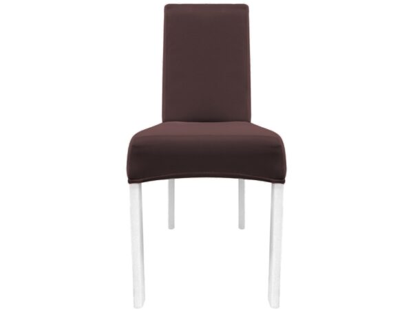 POKROWIEC NA KRZESŁO ELASTYCZNY - brązowy