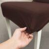 POKROWIEC NA KRZESŁO ELASTYCZNY - brązowy