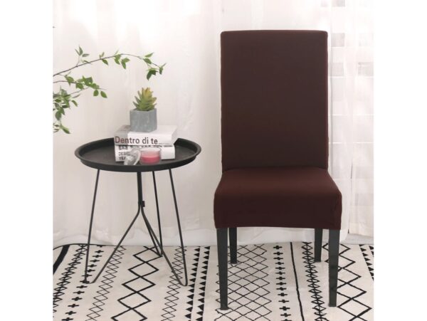 POKROWIEC NA KRZESŁO ELASTYCZNY - brązowy