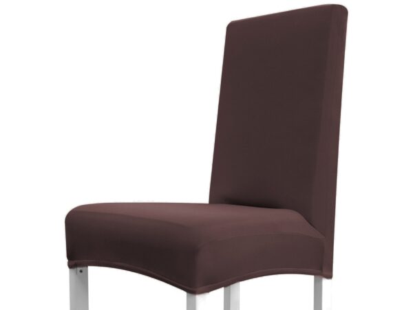 POKROWIEC NA KRZESŁO ELASTYCZNY - brązowy