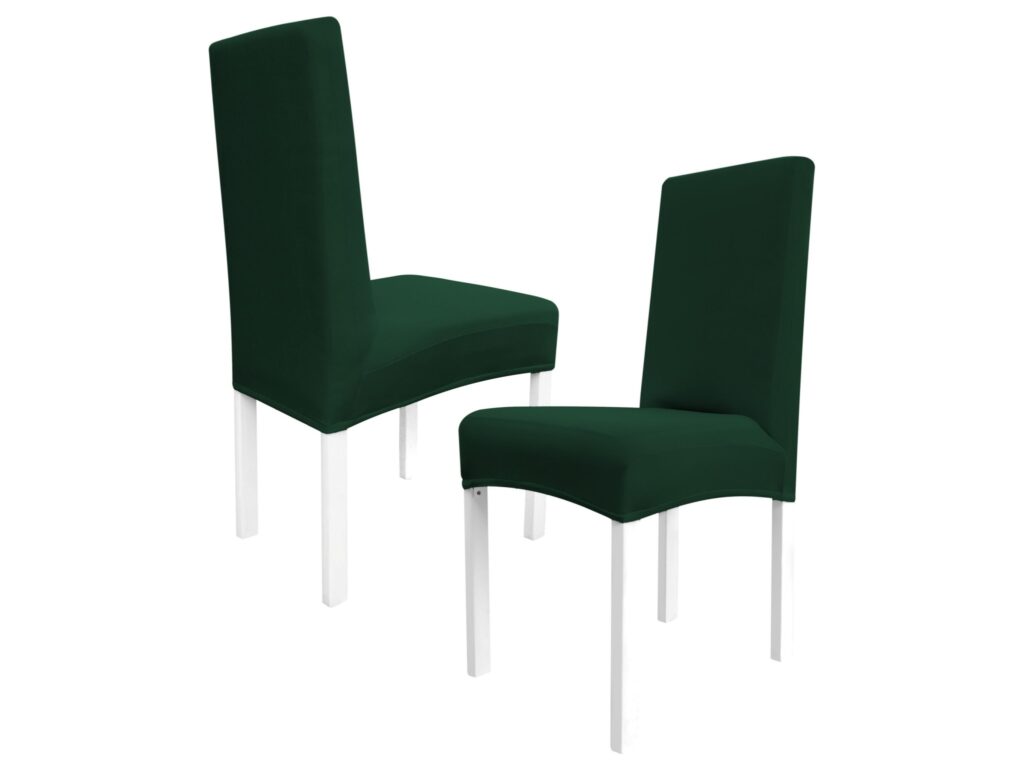 POKROWIEC NA KRZESŁO ELASTYCZNY - butelkowa zieleń