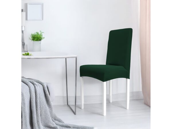 POKROWIEC NA KRZESŁO ELASTYCZNY - butelkowa zieleń