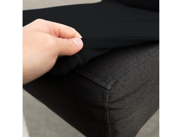 POKROWIEC NA KRZESŁO ELASTYCZNY - czarny