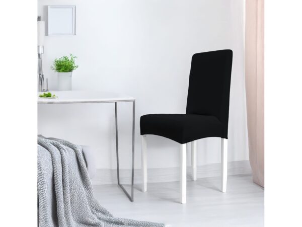 POKROWIEC NA KRZESŁO ELASTYCZNY - czarny