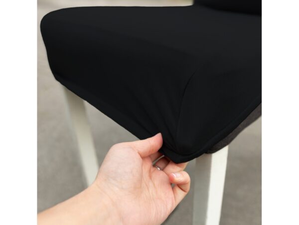 POKROWIEC NA KRZESŁO ELASTYCZNY - czarny