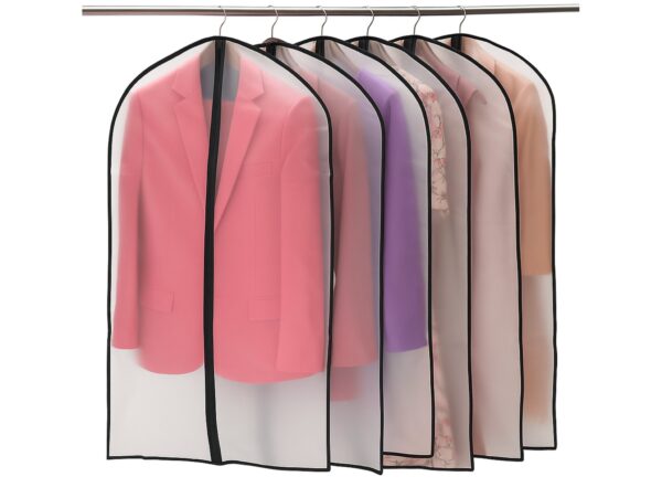 POKROWIEC NA ODZIEŻ GARNITUR 60x90 - przezroczysty