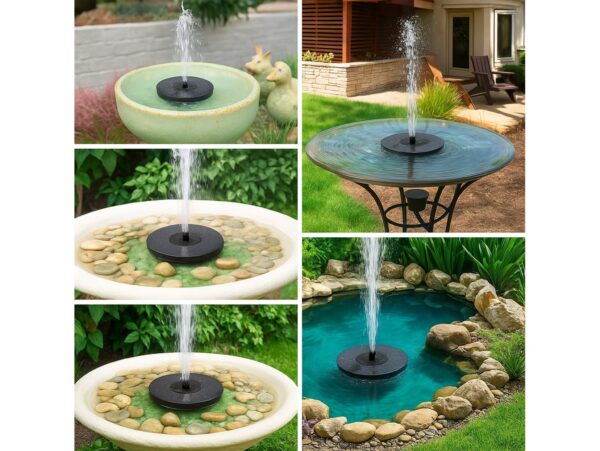 POMPA POMPKA SOLARNA DO OCZKA WODNEGO 16CM