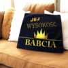 POSZEWKA NA PODUSZKĘ NA DZIEŃ BABCI 40x40 - jej wysokość babcia