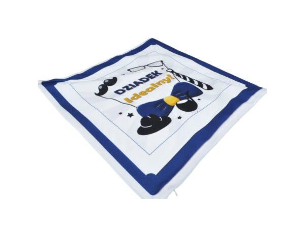 POSZEWKA NA PODUSZKĘ NA DZIEŃ DZIADKA 40x40 - dziadek idealny