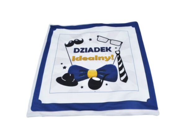 POSZEWKA NA PODUSZKĘ NA DZIEŃ DZIADKA 40x40 - dziadek idealny