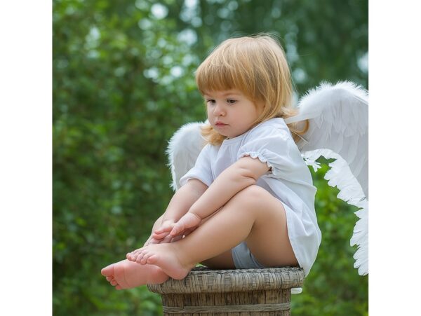 PRZEBRANIE STRÓJ ANIOŁKA