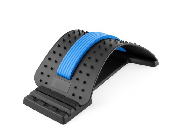 PRZYRZĄD DO ROZCIĄGANIA PLECÓW MASAŻER - niebieski