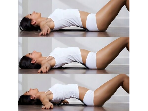 PRZYRZĄD DO ROZCIĄGANIA PLECÓW MASAŻER - niebieski