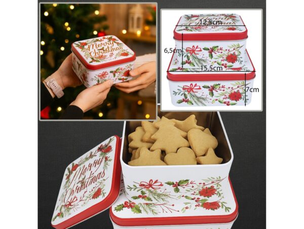 PUSZKI ŚWIATECZNE 2 SZT - MIX