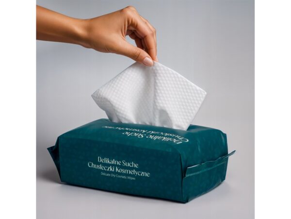 RĘCZNIKI JEDNORAZOWE KOSMETYCZNE 19,5x19,5 50SZT