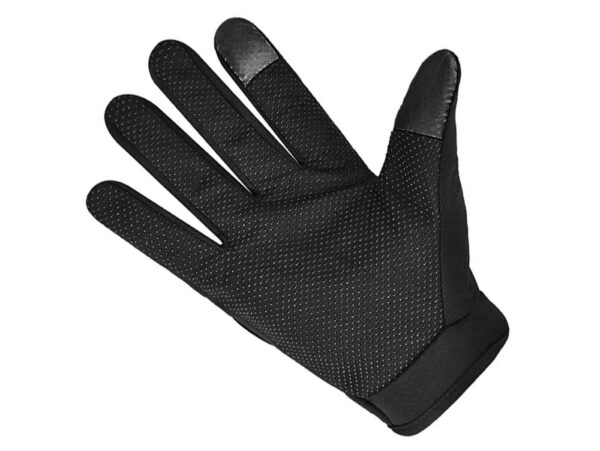 RĘKAWICE MOTOCYKLOWE - L - czarny z żółtymi kropkami