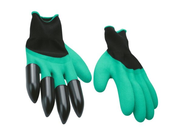 RĘKAWICE RĘKAWICZKI OGRODOWE PAZURY GRAB Z PAZUREM