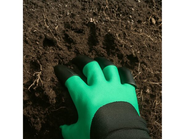 RĘKAWICE RĘKAWICZKI OGRODOWE PAZURY GRAB Z PAZUREM