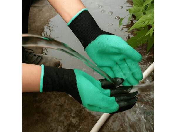 RĘKAWICE RĘKAWICZKI OGRODOWE PAZURY GRAB Z PAZUREM