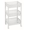 REGAŁ 3 PÓŁKI TROLLEY JUMBO ECO PLAST TEAM 1268 - biały