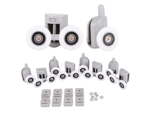 ROLKA ROLKI KOMPLET DO KABIN PRYSZNICOWYCH 24 szt.