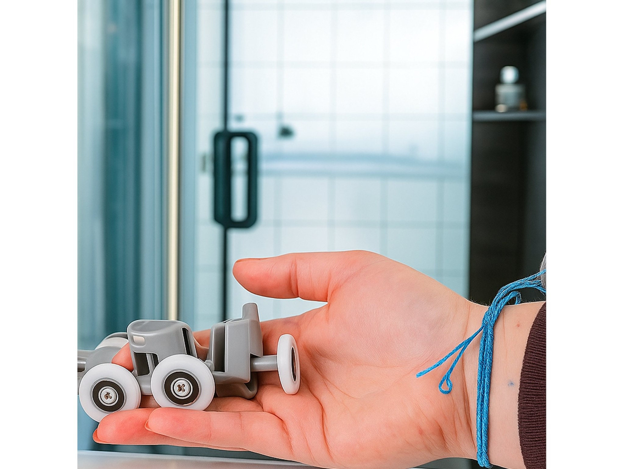 ROLKA ROLKI KOMPLET DO KABIN PRYSZNICOWYCH 24 szt.