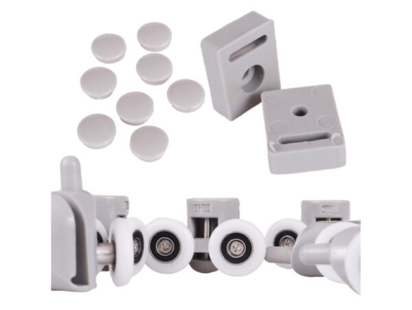 ROLKA ROLKI KOMPLET DO KABIN PRYSZNICOWYCH 24 szt.