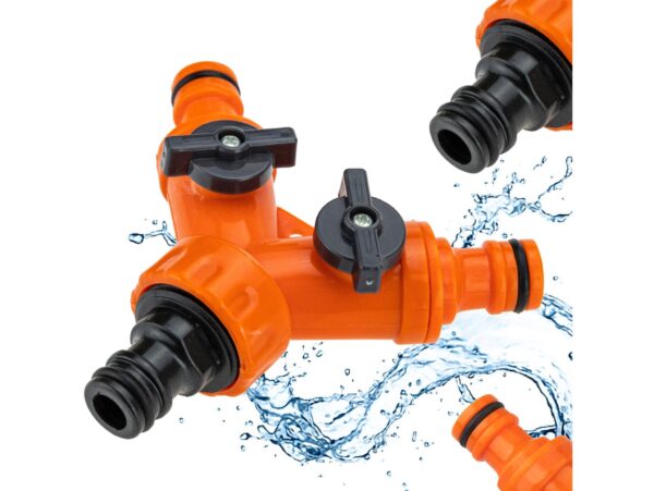 ROZDZIELACZ NA KRAN 2 ZAWORY