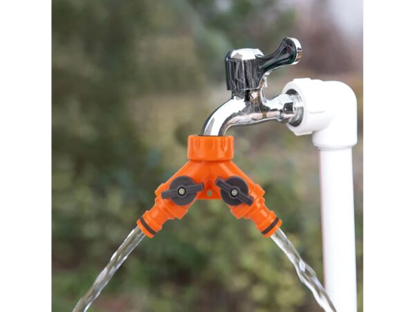 ROZDZIELACZ NA KRAN 2 ZAWORY