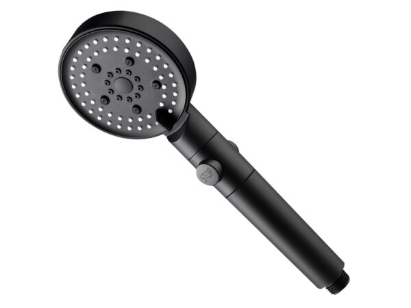 SŁUCHAWKA PRYSZNICOWA 5 FUNKCJI - czarny