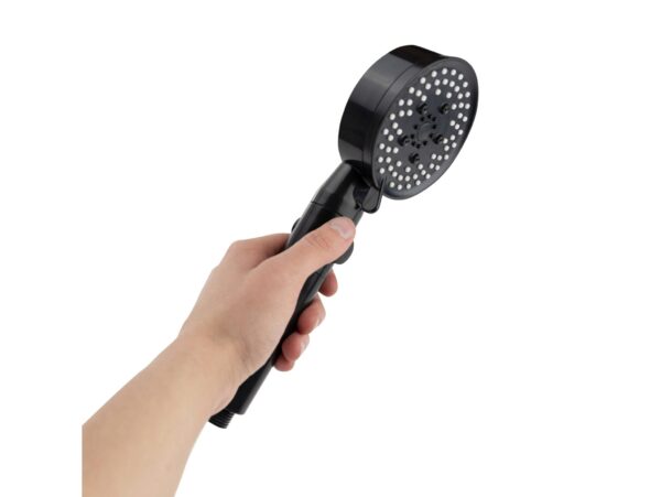 SŁUCHAWKA PRYSZNICOWA 5 FUNKCJI - czarny