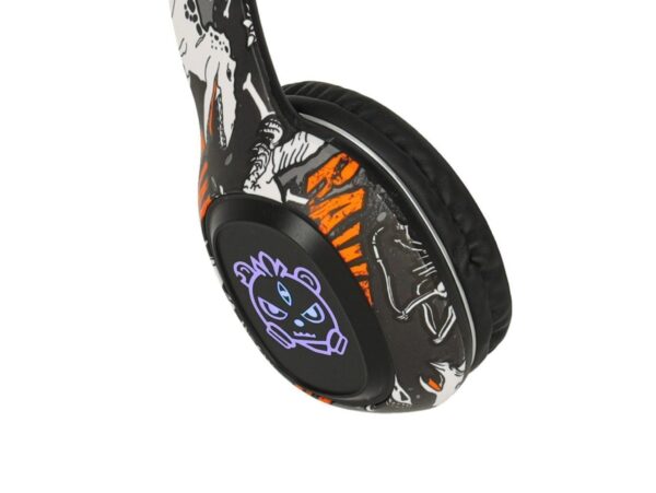 SŁUCHAWKI BEZPRZEWODOWE BLEUTTOTH RGB GAMING 200mAh - prostokątne