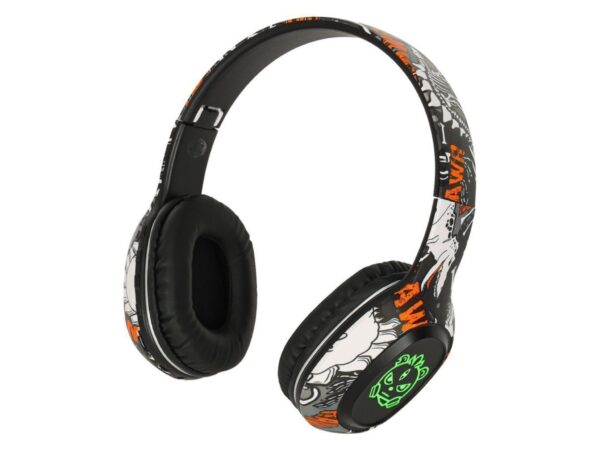 SŁUCHAWKI BEZPRZEWODOWE BLEUTTOTH RGB GAMING 200mAh - prostokątne