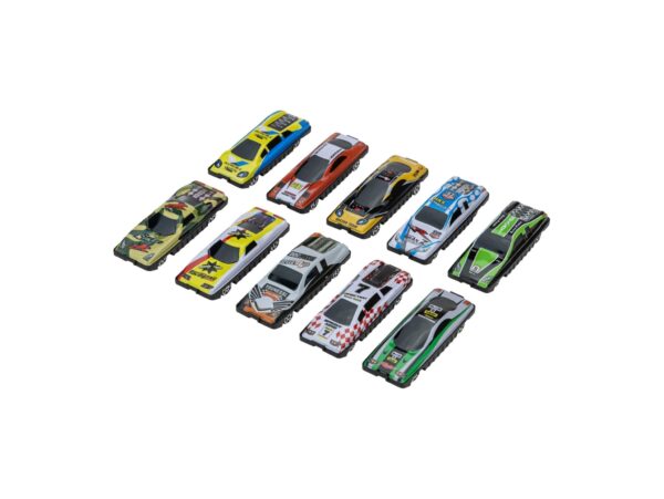 SAMOCHODZIKI METALOWE AUTKA 10SZT