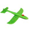 SAMOLOT STYROPIANOWY Z WYRZUTNIĄ - zielony